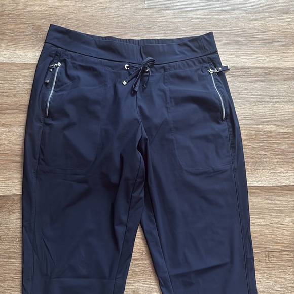 Olsen Lisa Pants in navy blue color - Picture 2 of 11